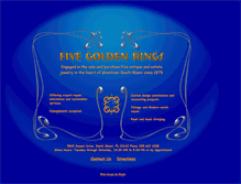 Tablet Screenshot of fivegoldenrings.com